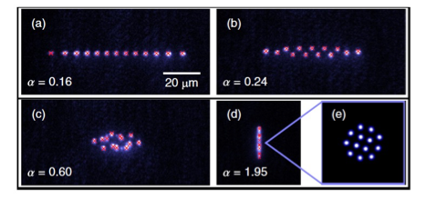 Radial Two-Dimensional Ion Crystals in a Linear Paul Trap